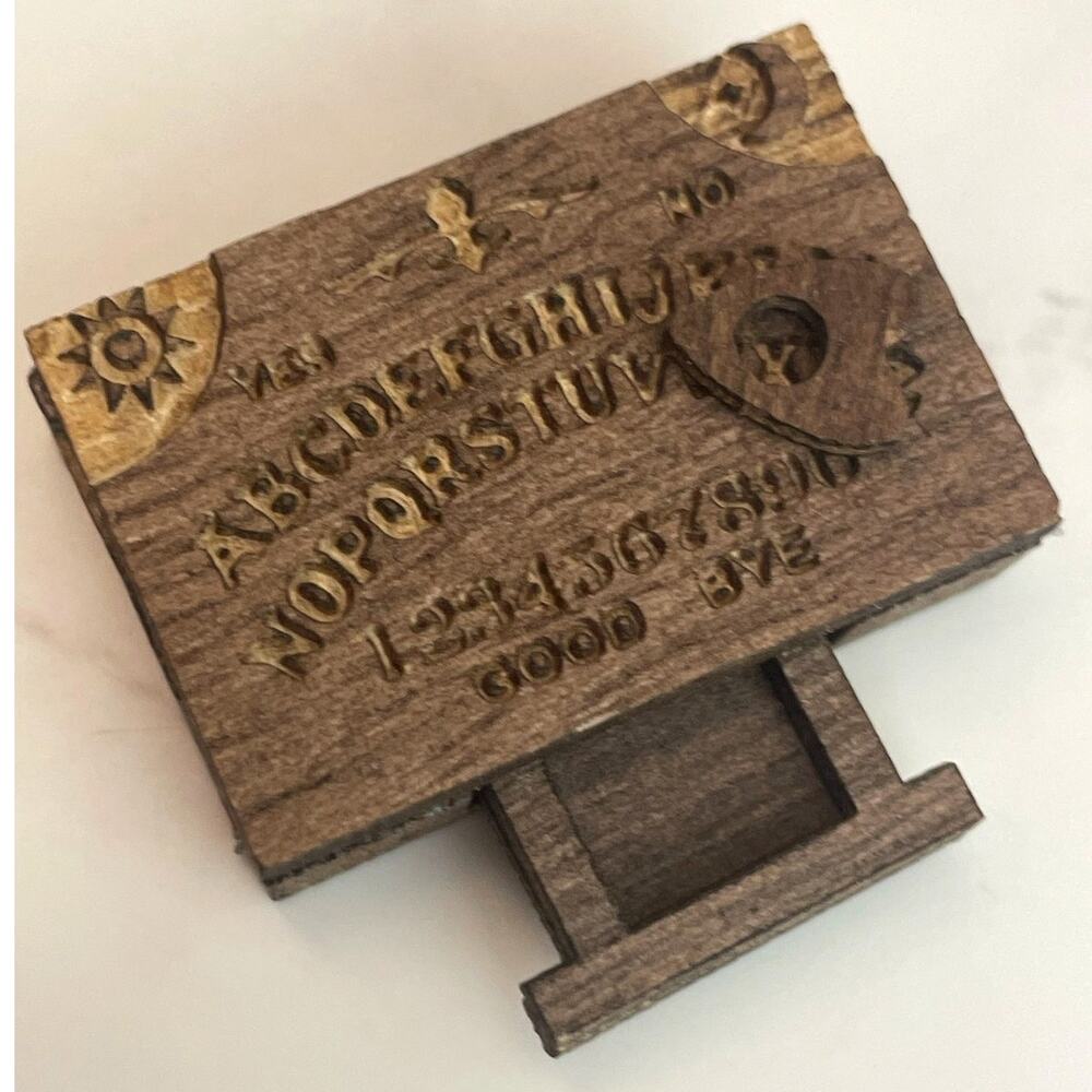 Labubu Blue The Monsters "Sea Salt Coconut" NIB Open Box Mini Ouija Board! - Picture 3 of 7